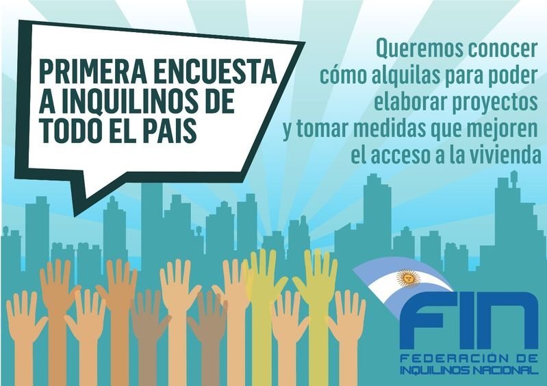 Lanzamos la primera encuesta a inquilinos de todo el país