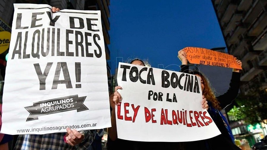 Inquilinos salimos a la calle por la Ley de Alquileres