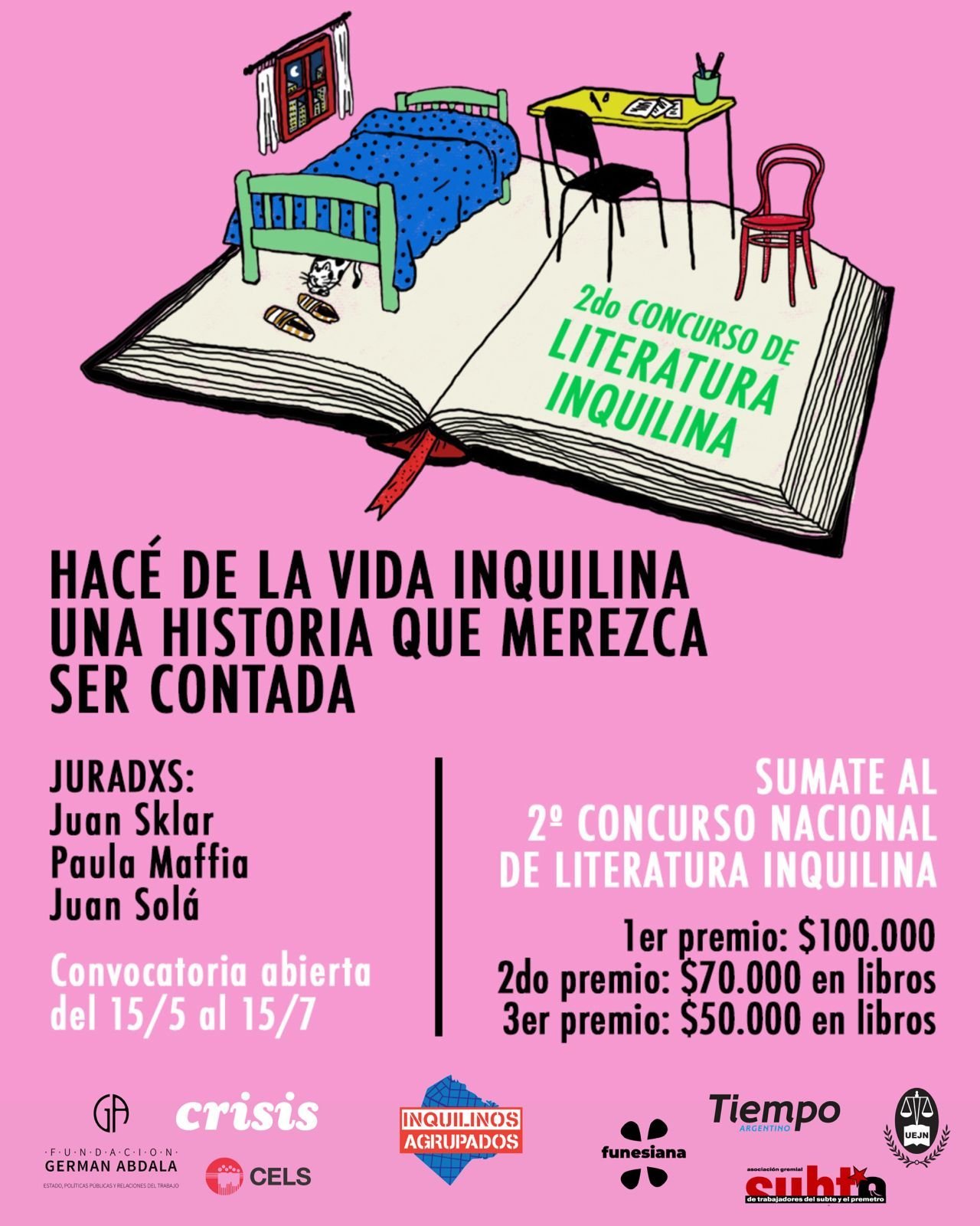 2do Concurso Nacional de Literatura Inquilina